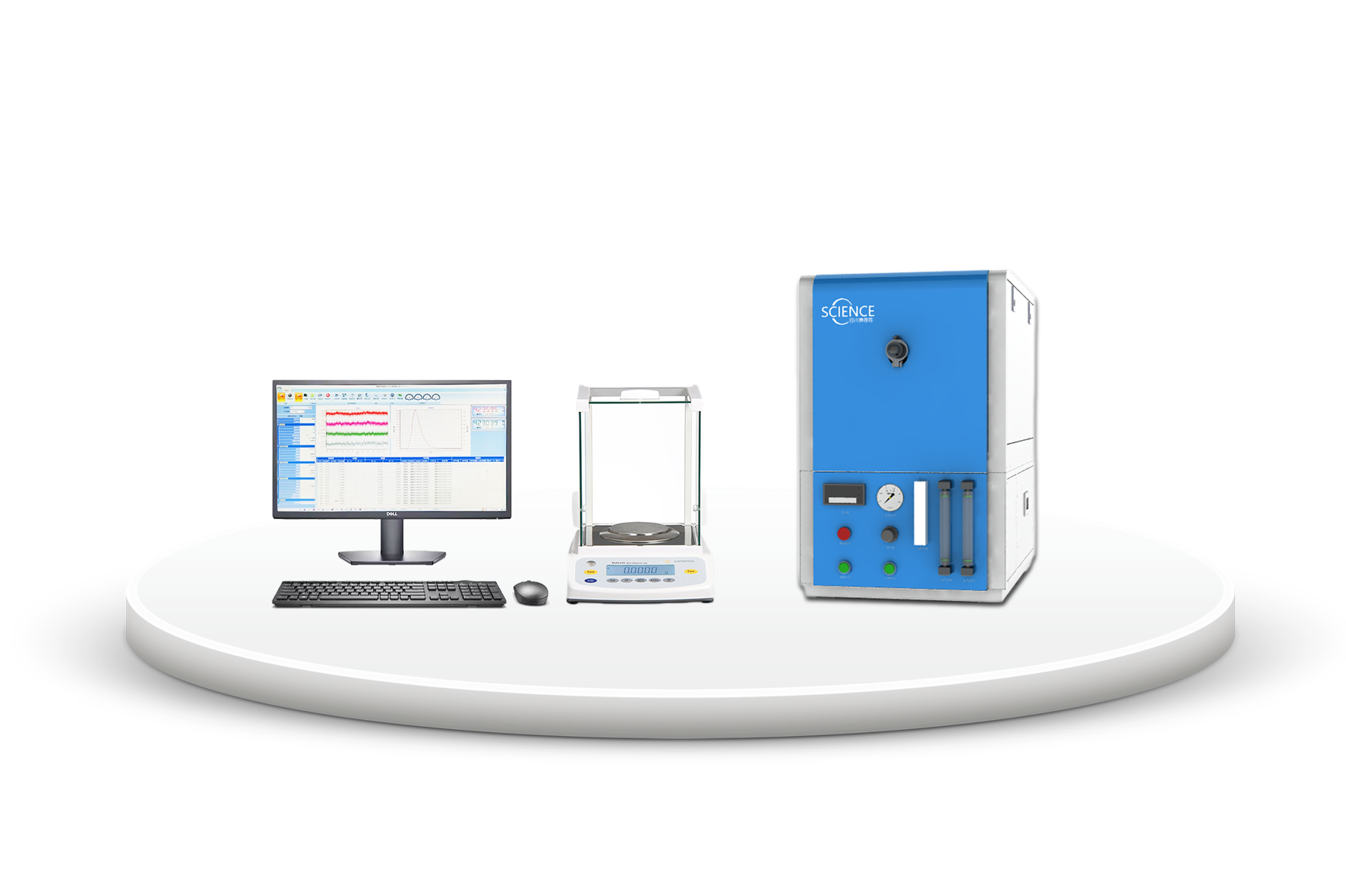 SES-702Y型游离碳分析仪